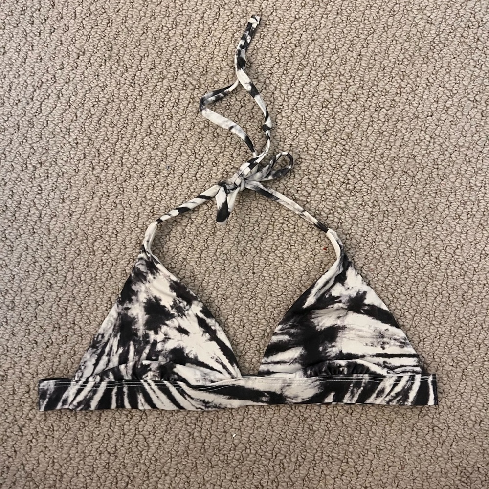 tie dye bikini top